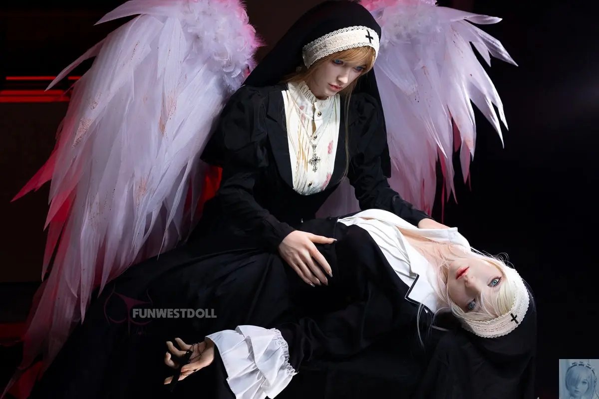 Funwest FS Series 159cm A Cup Full Silicone Sex Doll Bella Halloween Funwest