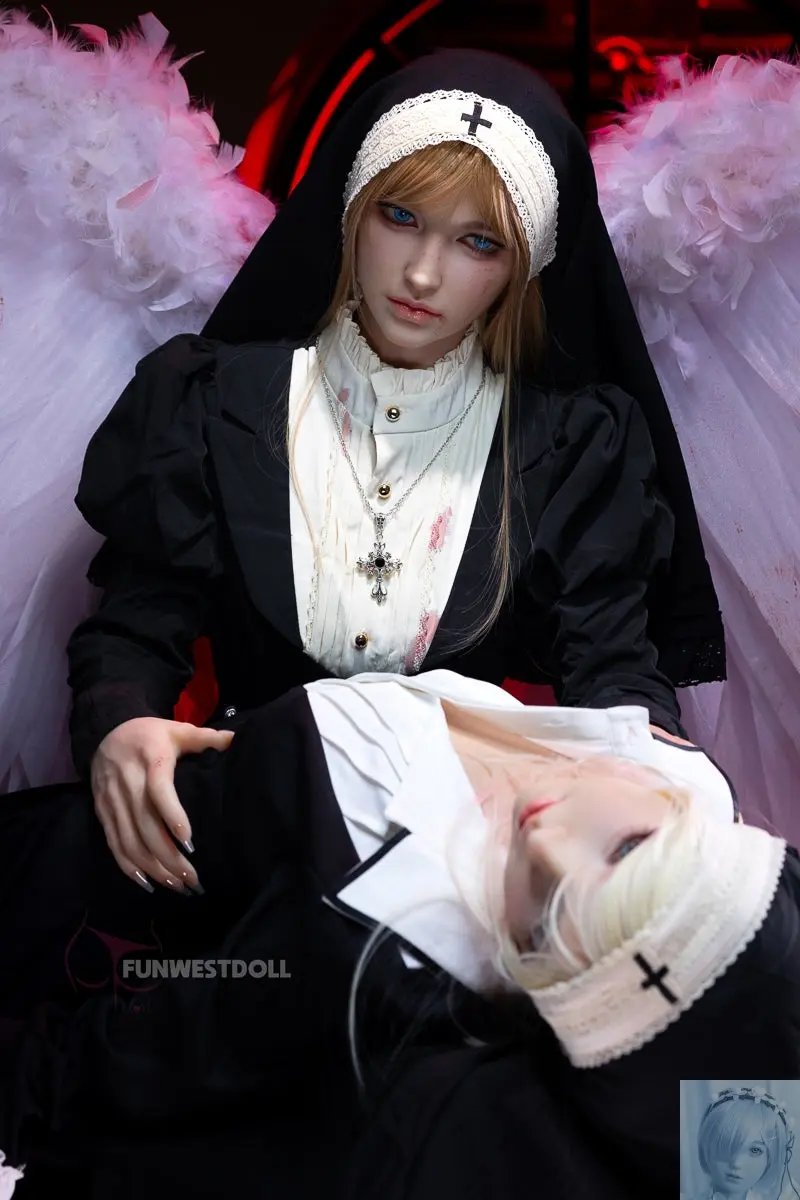 Funwest FS Series 159cm A Cup Full Silicone Sex Doll Bella Halloween Funwest