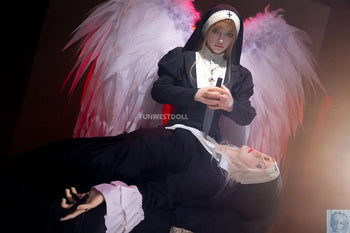 Funwest FS Series 159cm A Cup Full Silicone Sex Doll Bella Halloween Funwest