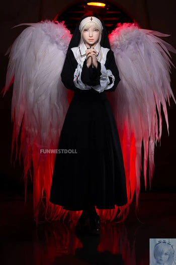 Funwest FS Series 159cm A Cup Full Silicone Sex Doll Giselle Halloween Funwest