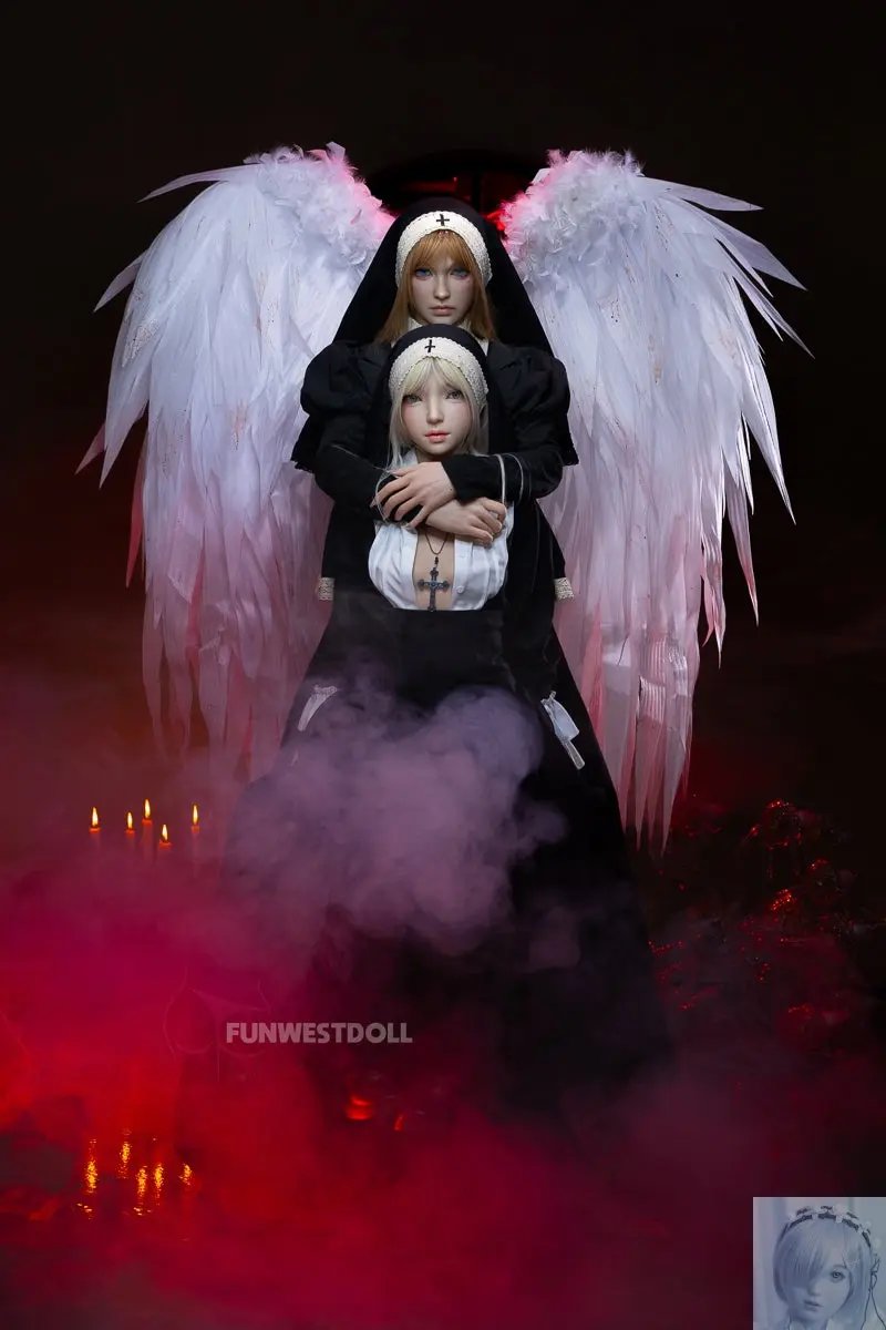 Funwest FS Series 159cm A Cup Full Silicone Sex Doll Giselle Halloween Funwest