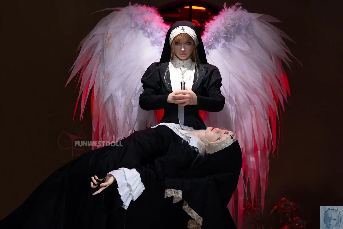 Funwest FS Series 159cm A Cup Full Silicone Sex Doll Giselle Halloween Funwest