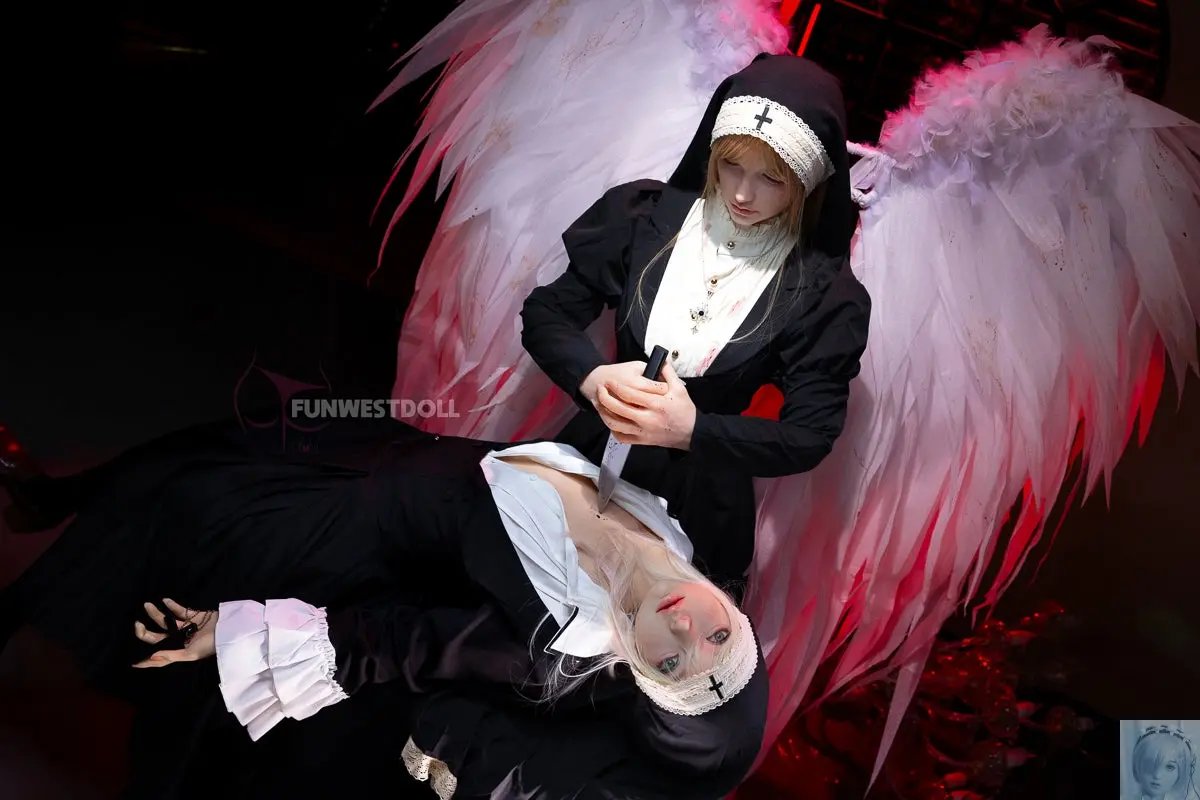 Funwest FS Series 159cm A Cup Full Silicone Sex Doll Giselle Halloween Funwest