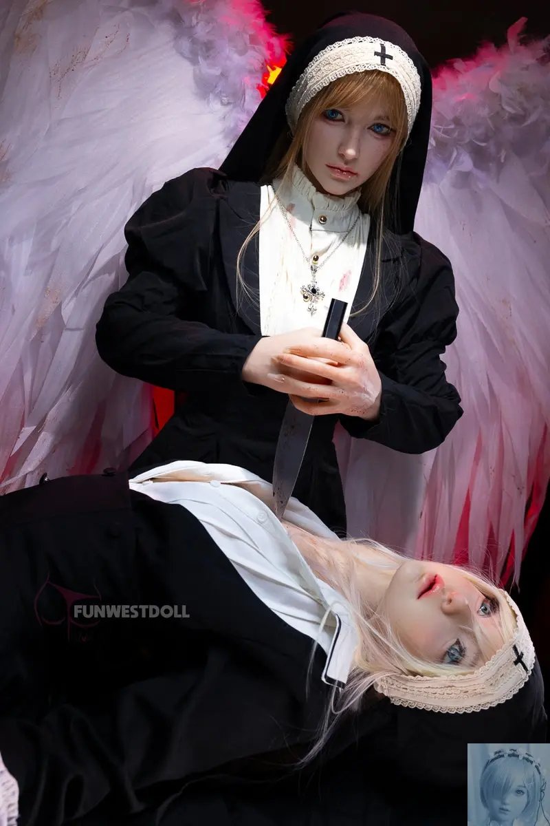 Funwest FS Series 159cm A Cup Full Silicone Sex Doll Giselle Halloween Funwest