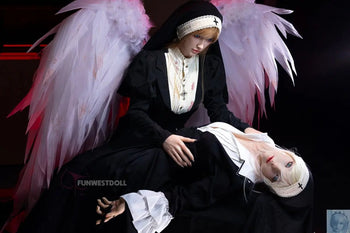 Funwest FS Series 159cm A Cup Full Silicone Sex Doll Giselle Halloween Funwest