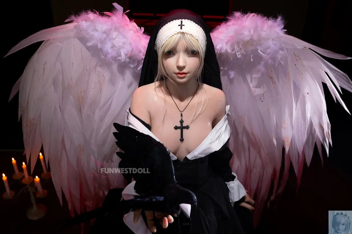 Funwest FS Series 159cm A Cup Full Silicone Sex Doll Giselle Halloween Funwest