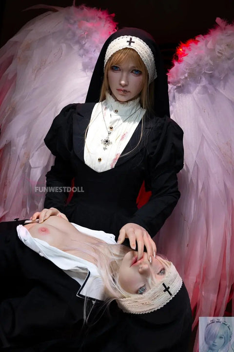 Funwest FS Series 159cm A Cup Full Silicone Sex Doll Giselle Halloween Funwest
