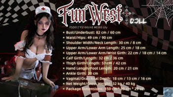 Funwest FS Series 160cm E Cup Full Silicone Sex Doll Lily Funwest