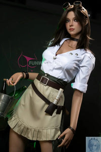 Funwest FS Series 168 D Cup Full Silicone Sex Doll Lexie with Real Skin Texture Funwest