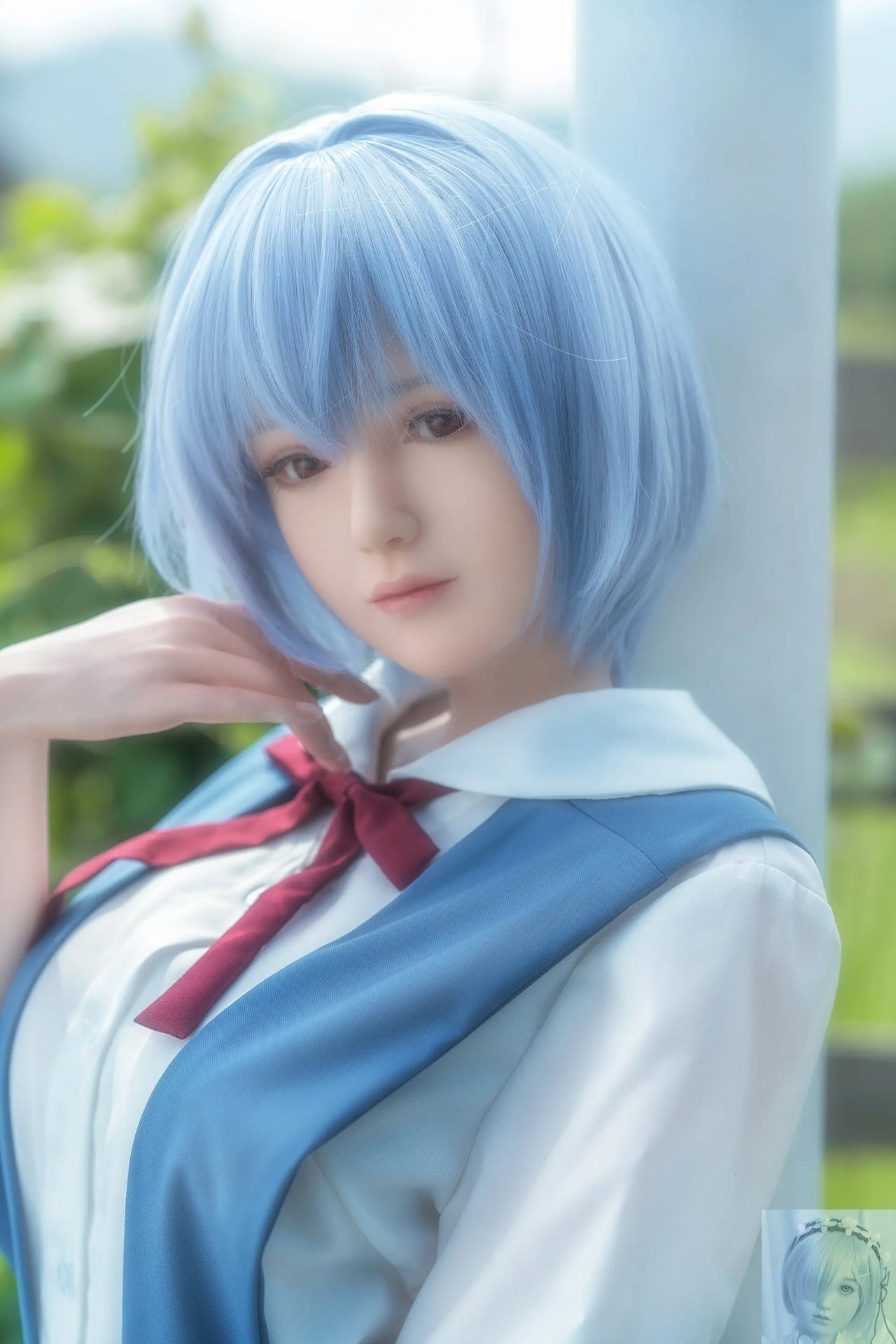 Game Lady Full Silicone 156CM A Cup Rei Ayanami lovedollsenpai