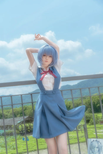 Game Lady Full Silicone 156CM A Cup Rei Ayanami lovedollsenpai