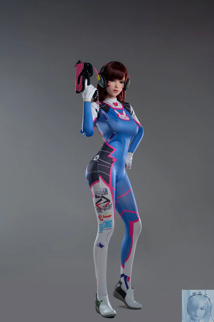 Game Lady Full Silicone 167CM D Cup Dva GameLady Doll