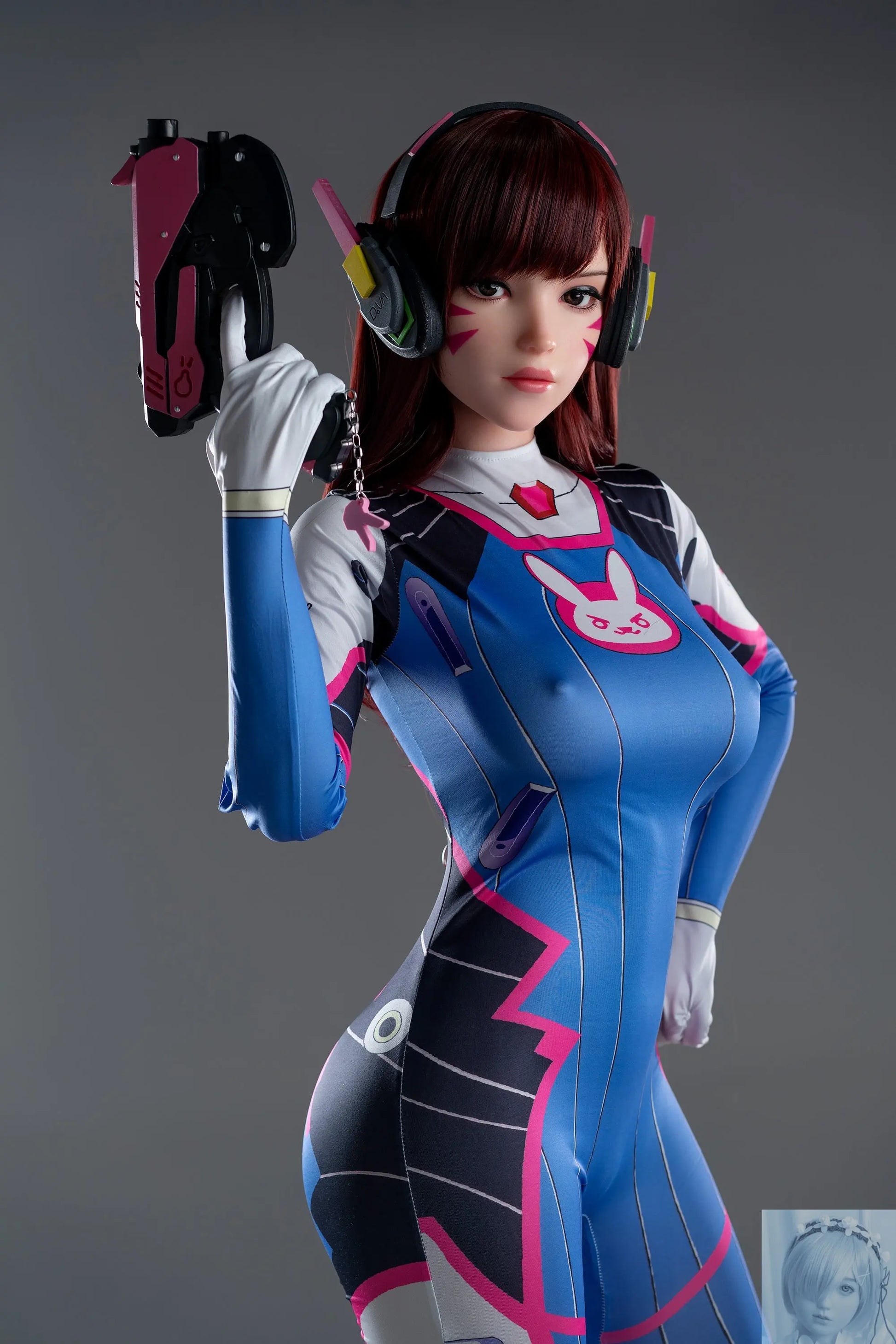 Game Lady Full Silicone 167CM D Cup Dva GameLady Doll