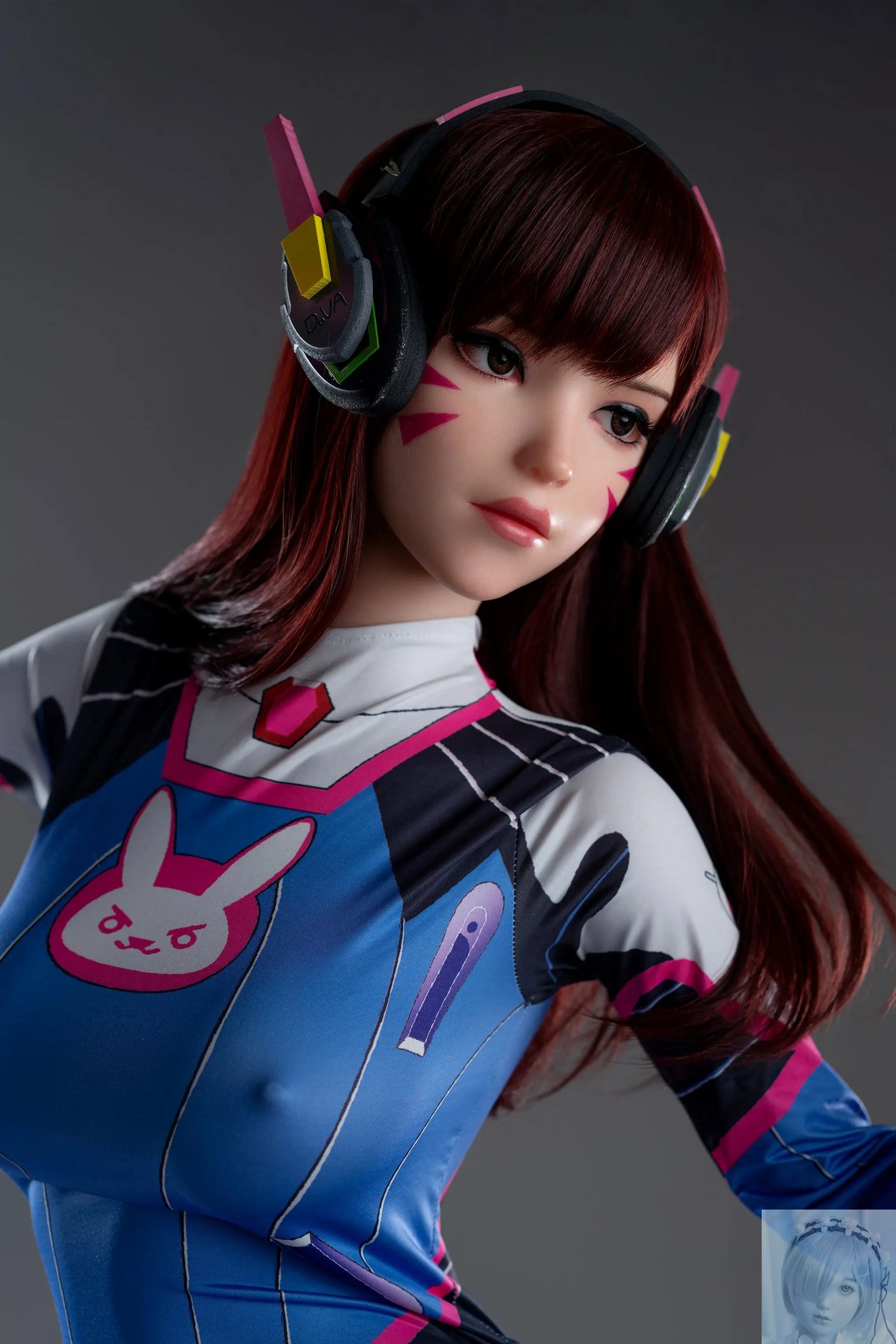 Game Lady Full Silicone 167CM D Cup Dva GameLady Doll