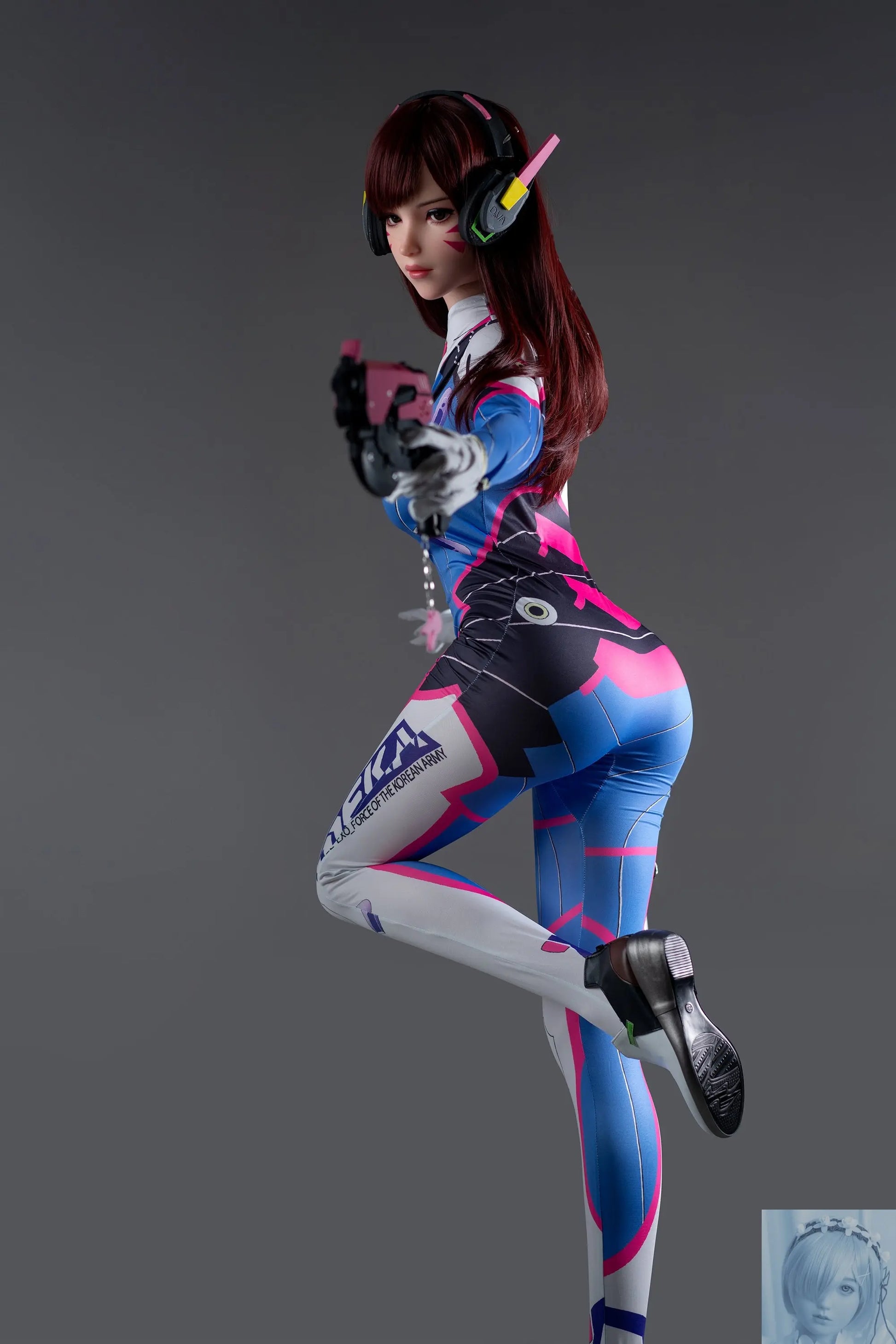 Game Lady Full Silicone 167CM D Cup Dva GameLady Doll
