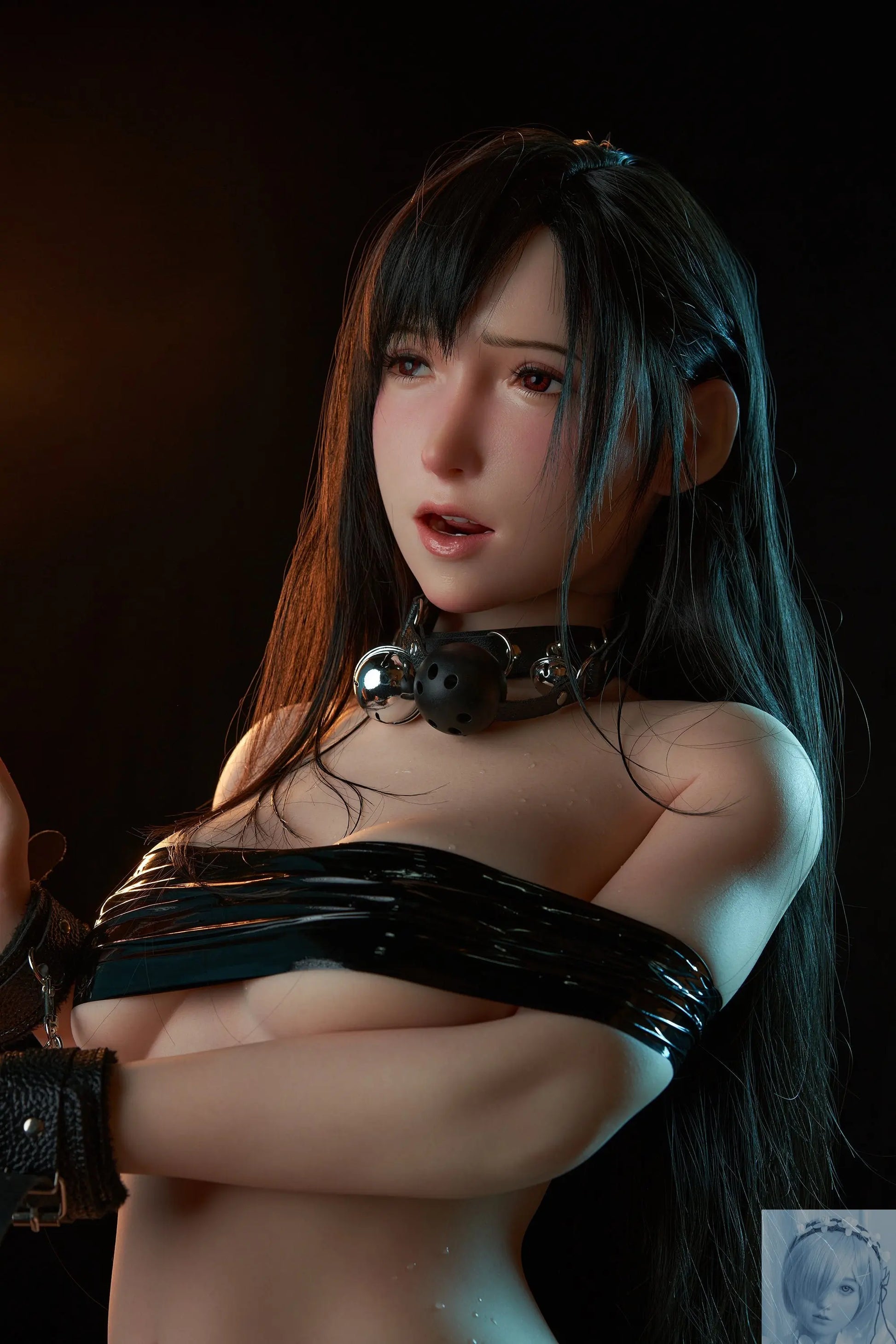 Game Lady Full Silicone 167CM E Cup Tifa with Movable Jaw lovedollsenpai