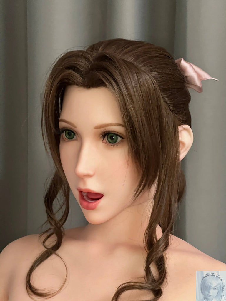 Game Lady Full Silicone 168CM A Cup Aerith with Movable Jaw lovedollsenpai