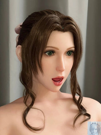 Game Lady Full Silicone 168CM A Cup Aerith with Movable Jaw lovedollsenpai