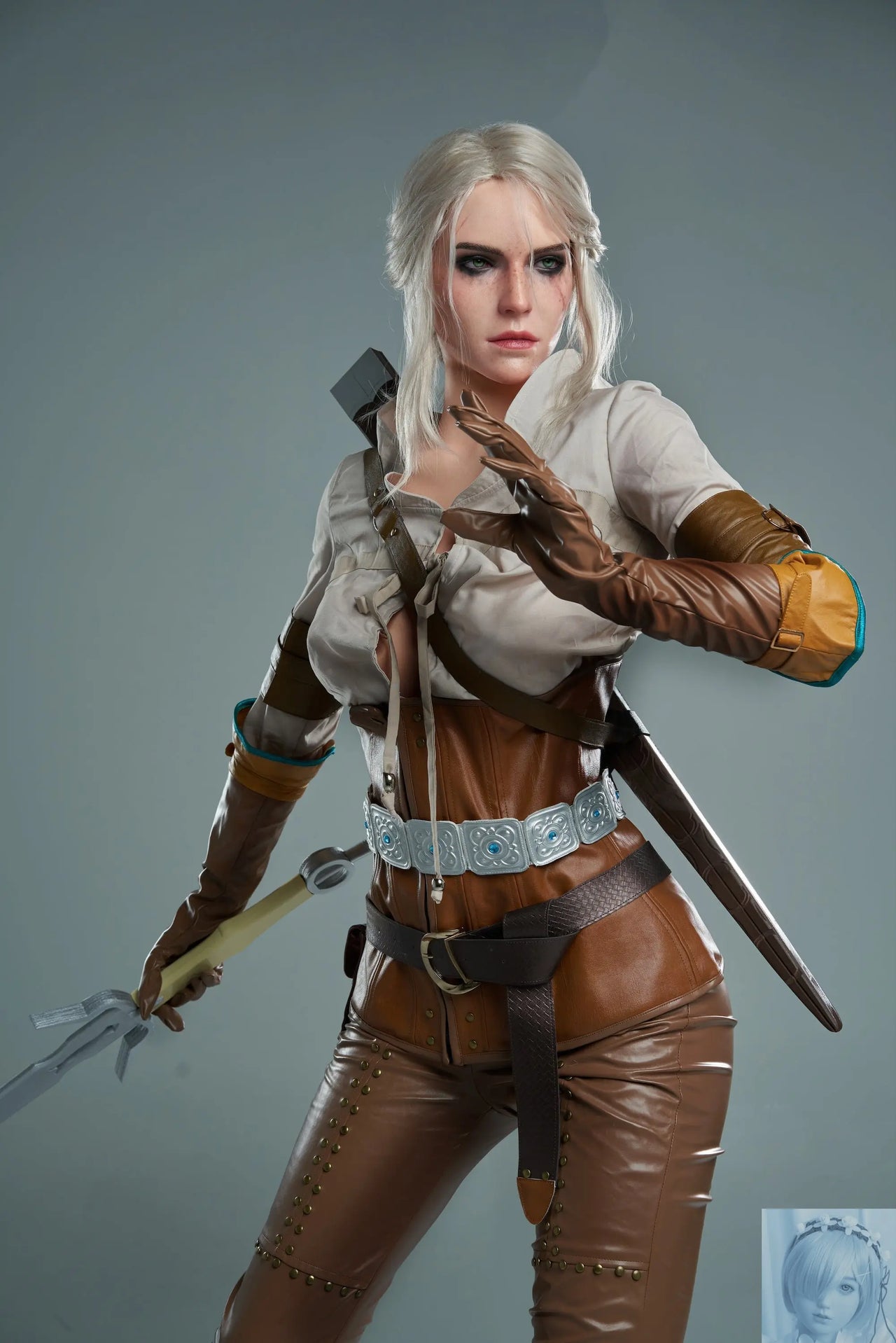 Game Lady Full Silicone 168CM A Cup Ciri lovedollsenpai