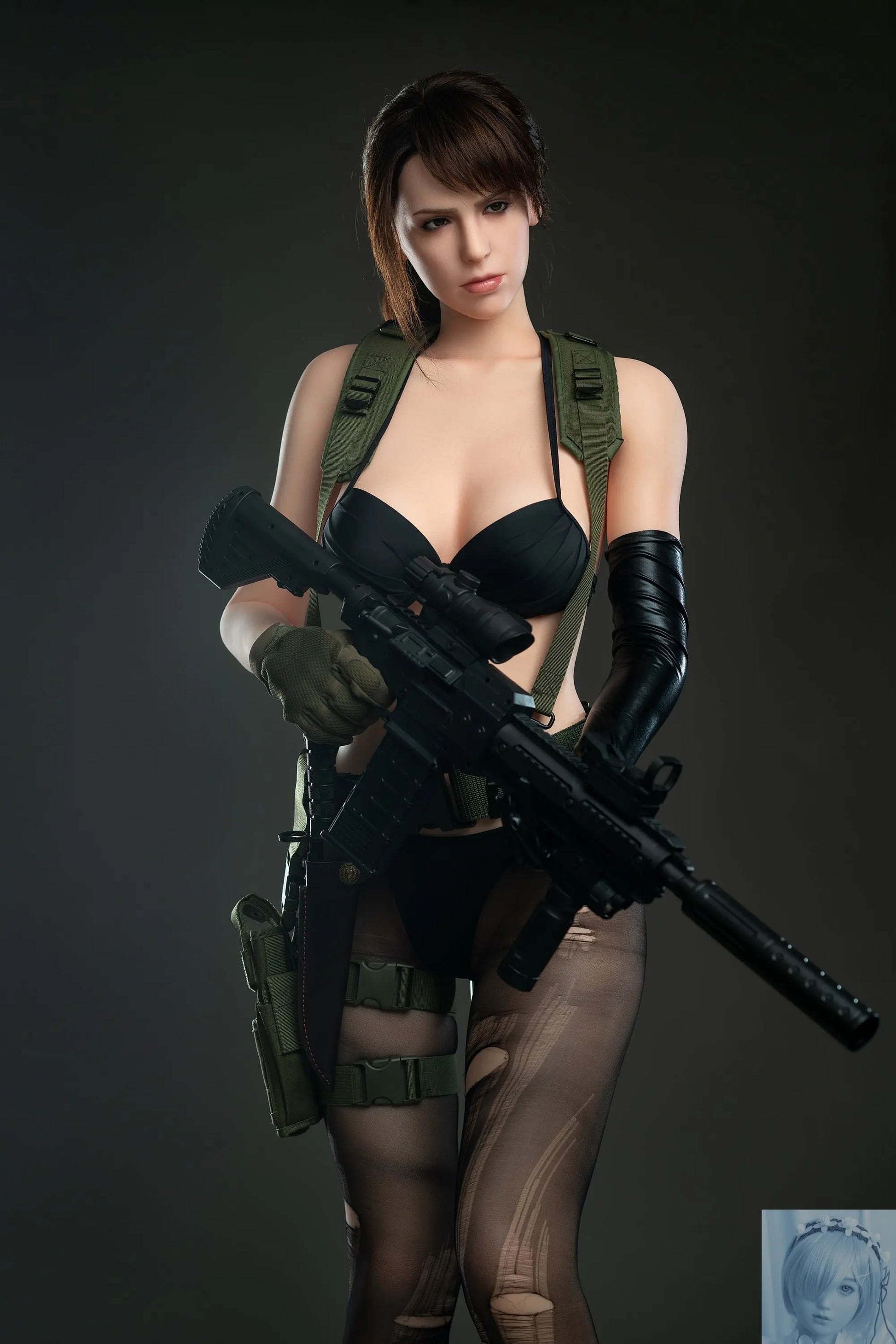 Game Lady Full Silicone 168CM A Cup Quiet lovedollsenpai