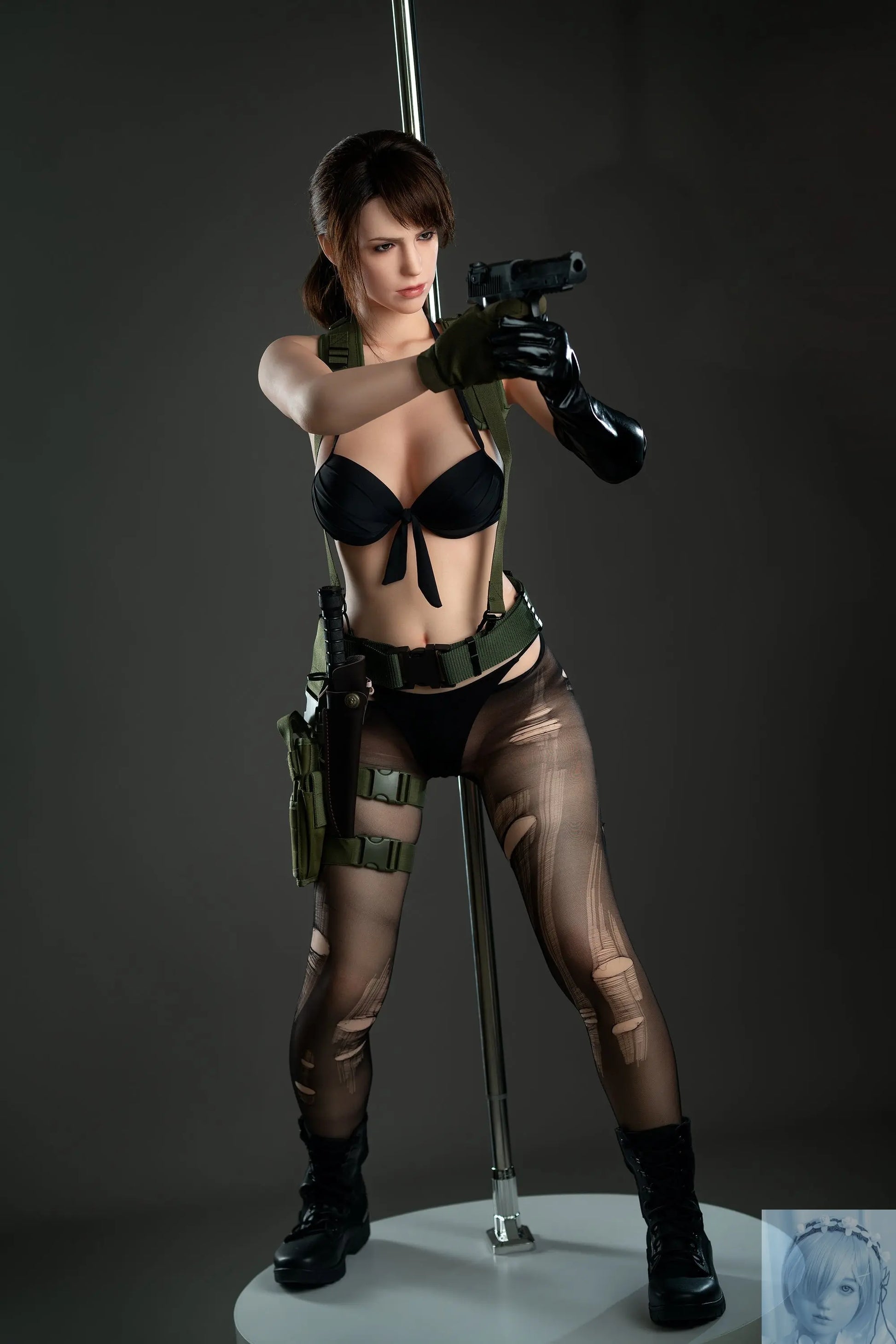 Game Lady Full Silicone 168CM A Cup Quiet lovedollsenpai