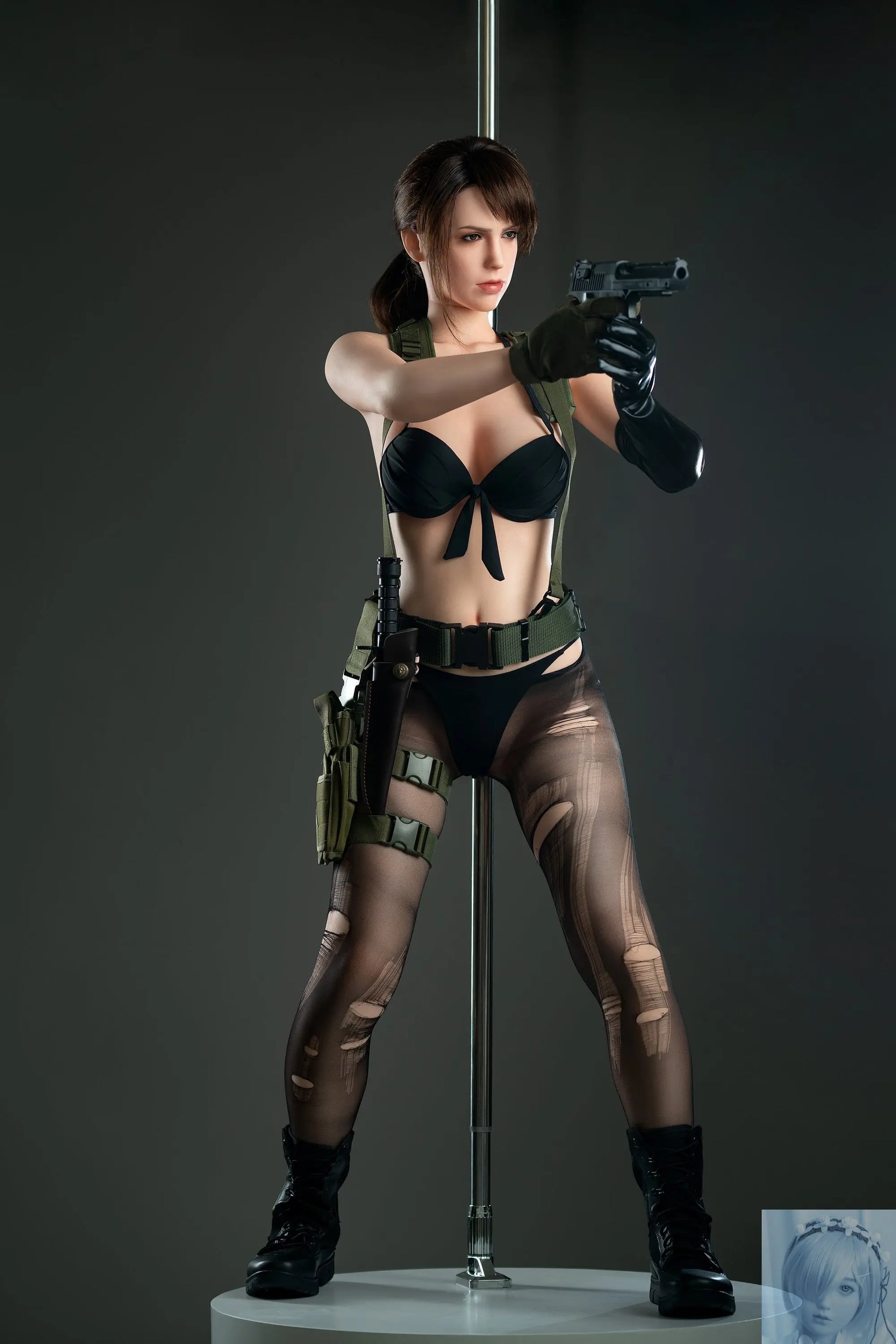 Game Lady Full Silicone 168CM A Cup Quiet lovedollsenpai