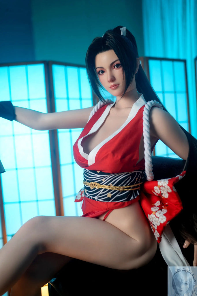 Game Lady Full Silicone 168CM D Cup Mai Shiranui GameLady Doll