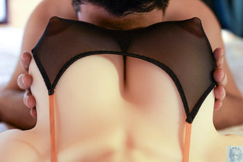 IN STOCK Climax Doll Female 160# TPE Torso Huge Gel Breast Cinnamon Climax Doll