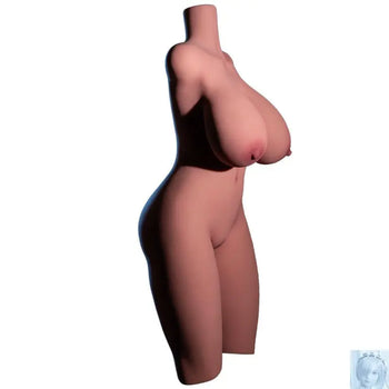 Climax Doll Female TPE Big Boobs Torso Sex Toy 870# Black Climax Doll