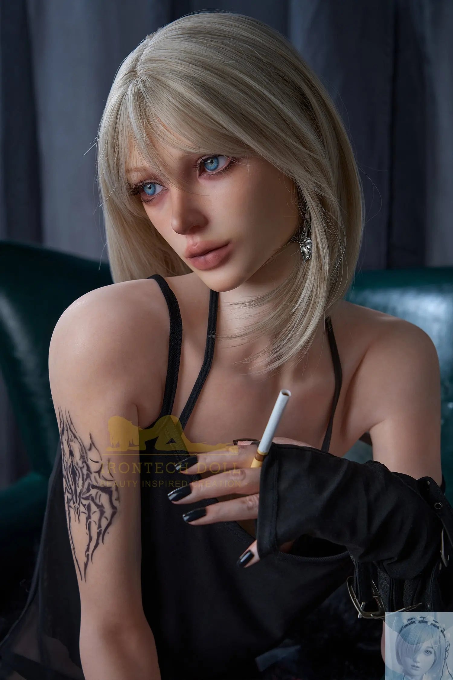 IronTech 161cm Silicone 161M A Cup Sex Doll B1 Irontech