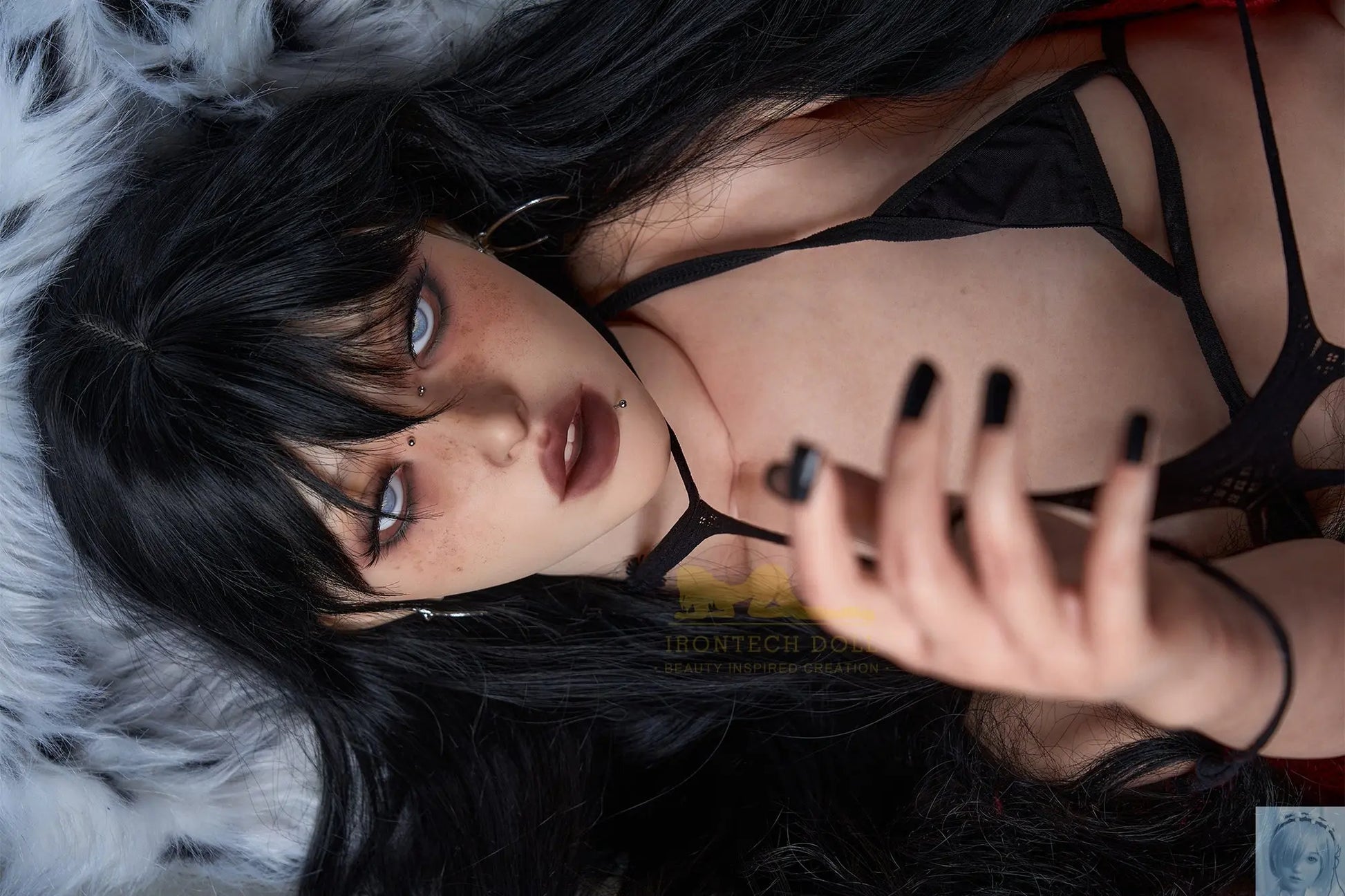 IronTech 161cm Silicone 161M A Cup Sex Doll B2 Irontech