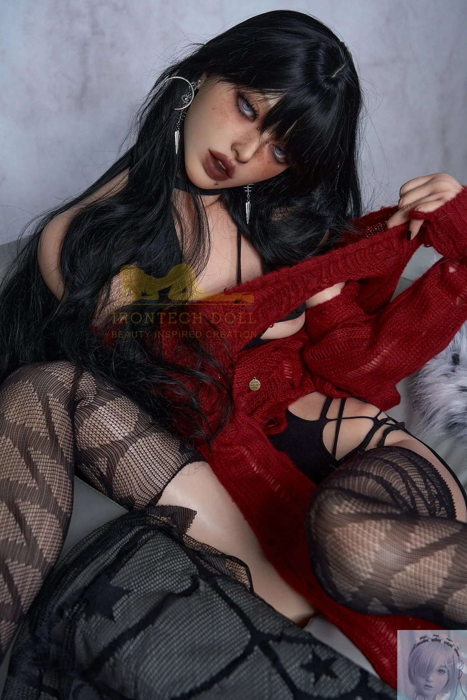 IronTech 161cm Silicone 161M A Cup Sex Doll B2 Irontech