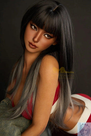 IronTech 161cm Silicone F Cup Sex Doll S14 Dark Tan Irontech