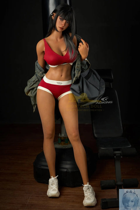 IronTech 161cm Silicone F Cup Sex Doll S14 Dark Tan Irontech
