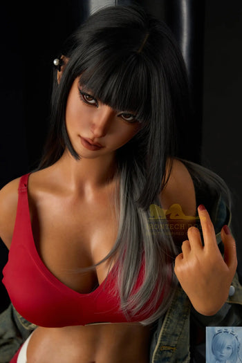 IronTech 161cm Silicone F Cup Sex Doll S14 Dark Tan Irontech