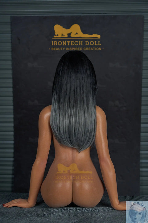 IronTech 161cm Silicone F Cup Sex Doll S14 Dark Tan Irontech