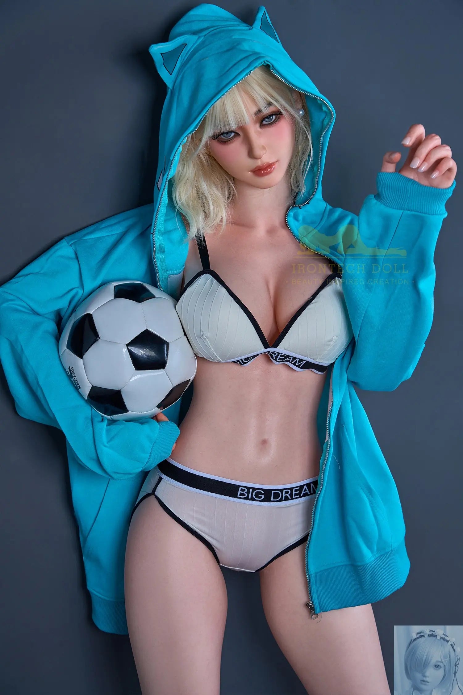 IronTech 161cm Silicone F Cup Sex Doll S14 Natural Irontech