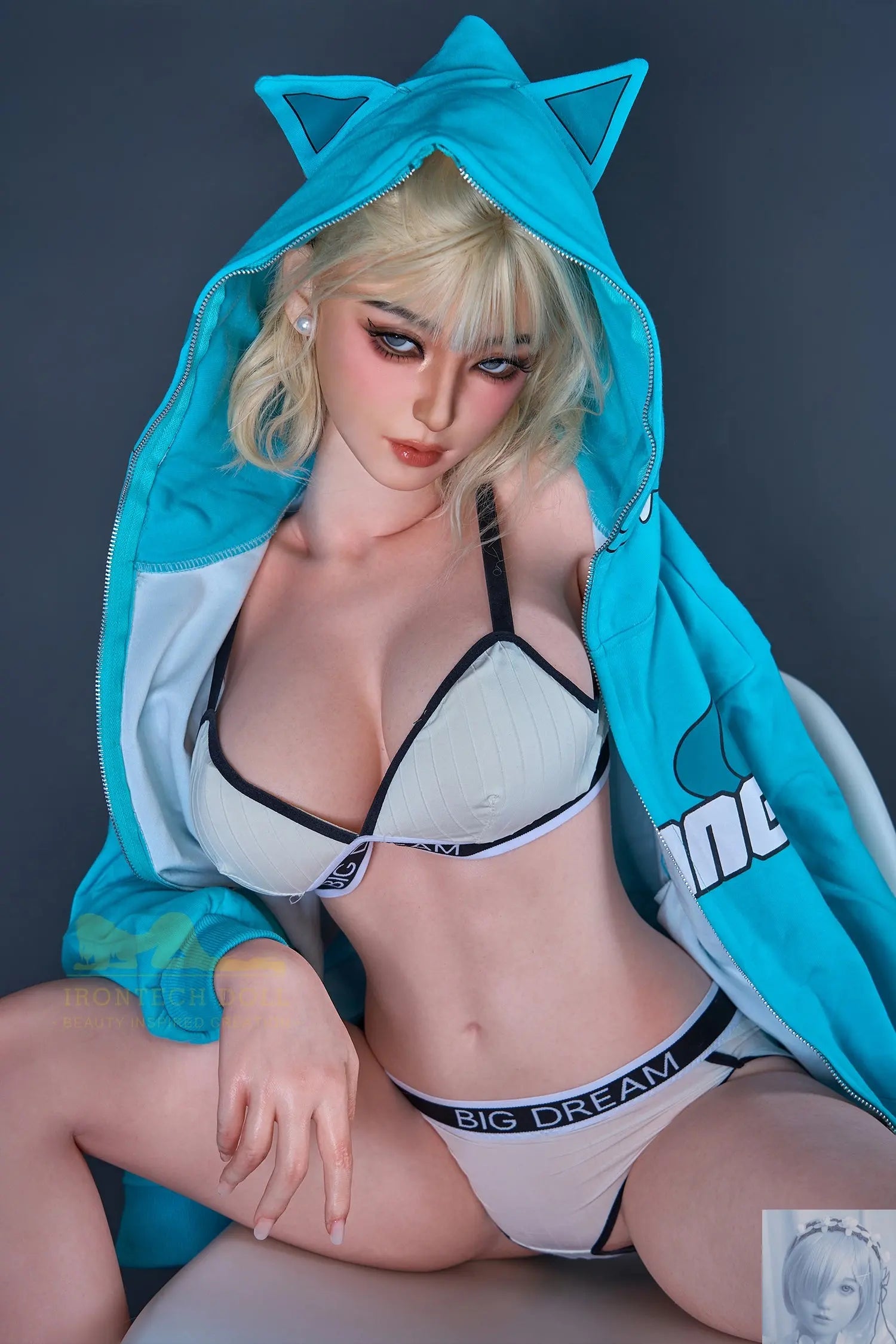 IronTech 161cm Silicone F Cup Sex Doll S14 Natural Irontech