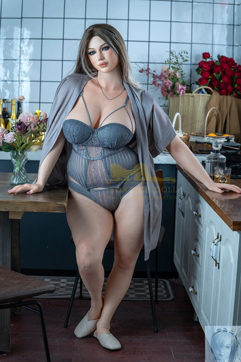 IronTech 162cm Plus BBW Silicone H Cup Sex Doll S13 Natural Irontech