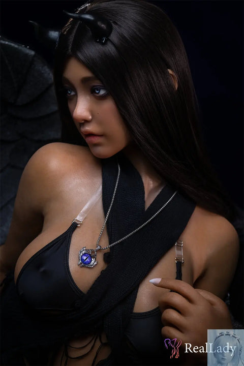 Real Lady Series 170cm D Cup Silicone Sex Doll S40 Demon