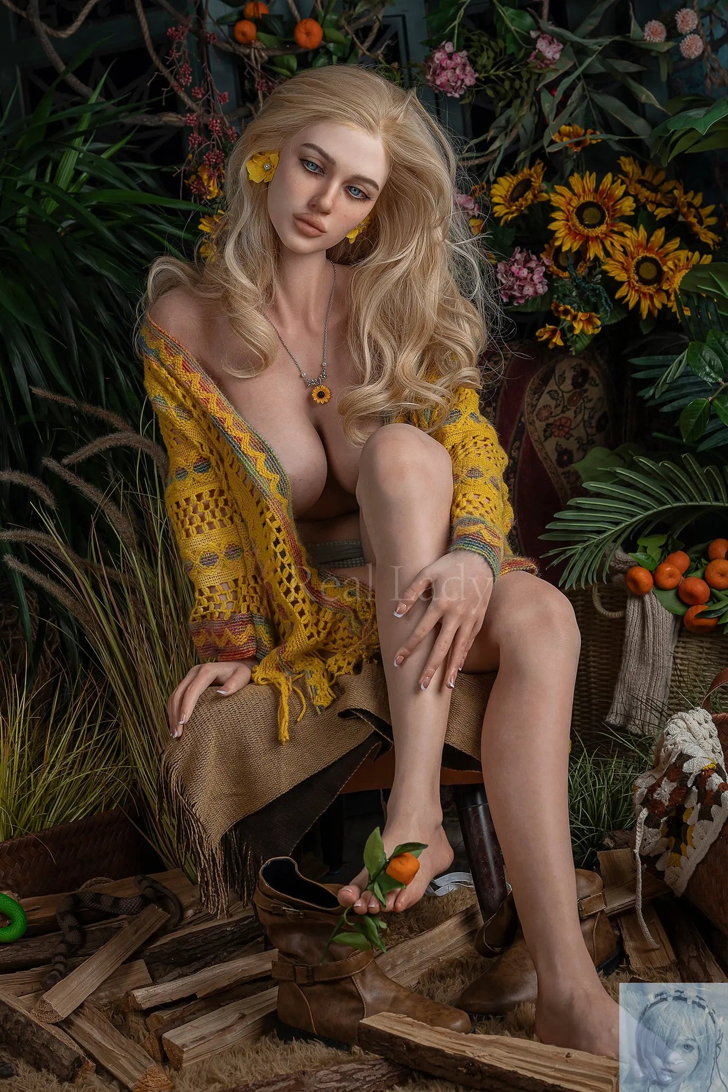 Irontech Real Lady Series F Cup Silicone Sex Doll R4 Silky Cream Irontech