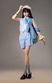 Irontech Oriental Series 161cm A Cup Silicone Sex Doll A6 Kurumi Japanese Illustrator ROS MAX