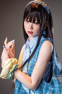 Irontech Oriental Series 161cm A Cup Silicone Sex Doll A6 Kurumi Japanese Illustrator ROS MAX