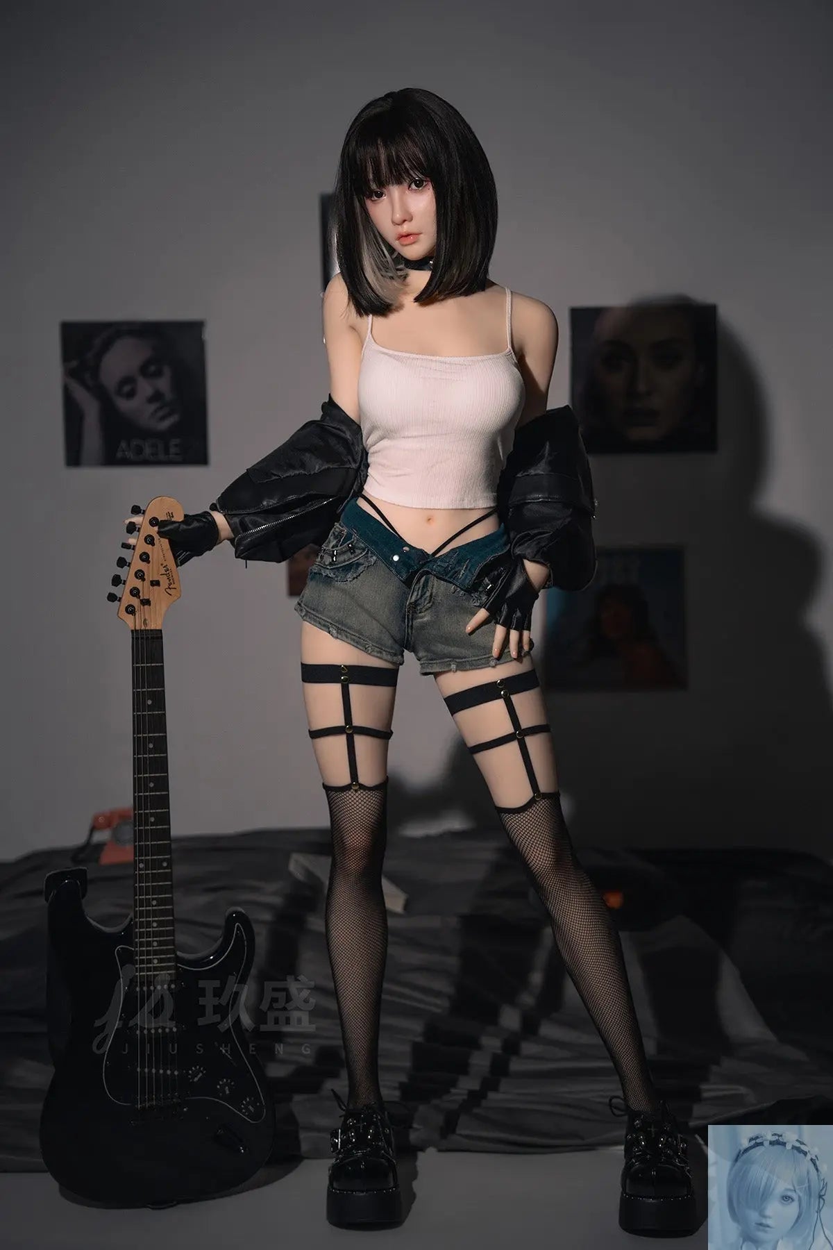 Jiusheng 148cm B Cup Full Silicone Sex Doll Betty Jiusheng
