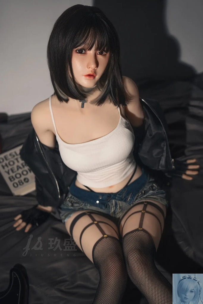 Jiusheng 148cm B Cup Full Silicone Sex Doll Betty Jiusheng