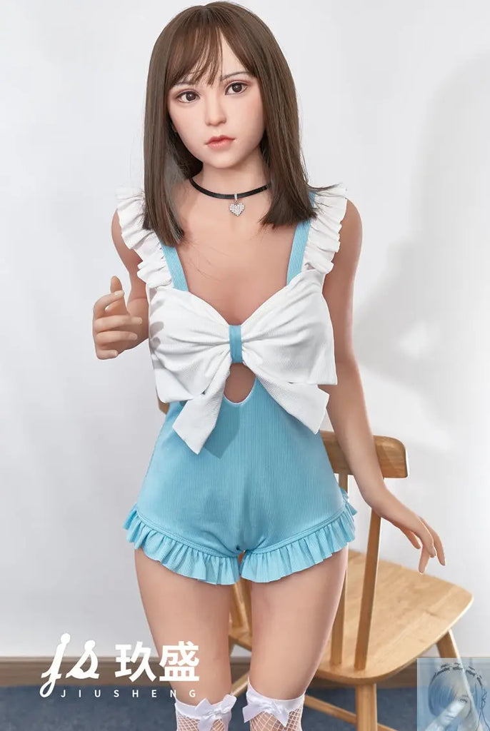 Jiusheng 148cm B Cup TPE+Silicone Sex Doll Shino Jiusheng