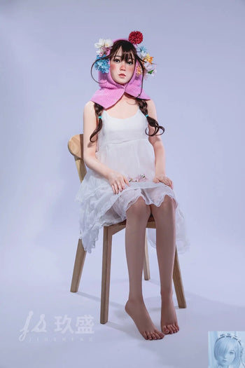 Jiusheng 150cm B Cup Full Silicone Sex Doll Enya Jiusheng