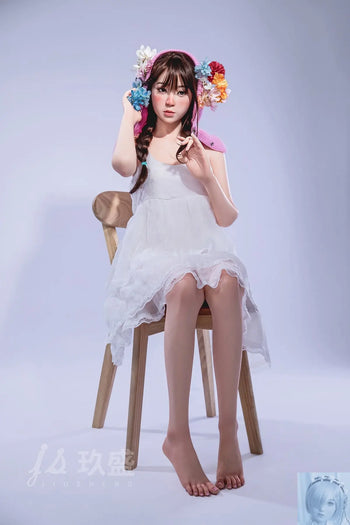Jiusheng 150cm B Cup Full Silicone Sex Doll Enya Jiusheng