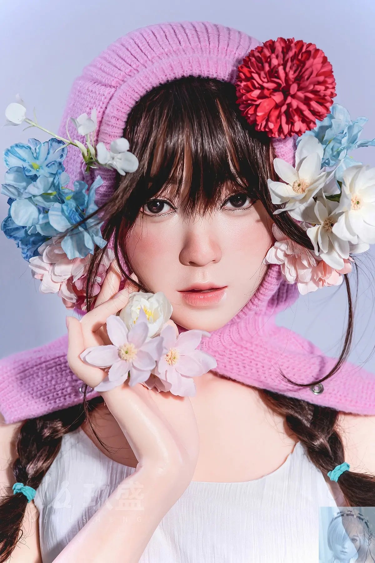 Jiusheng 150cm B Cup Full Silicone Sex Doll Enya Jiusheng