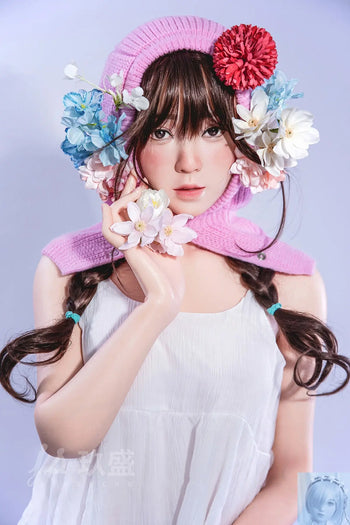 Jiusheng 150cm B Cup Full Silicone Sex Doll Enya Jiusheng